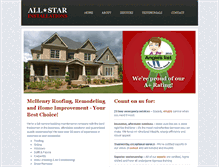 Tablet Screenshot of allstarinstallations.net